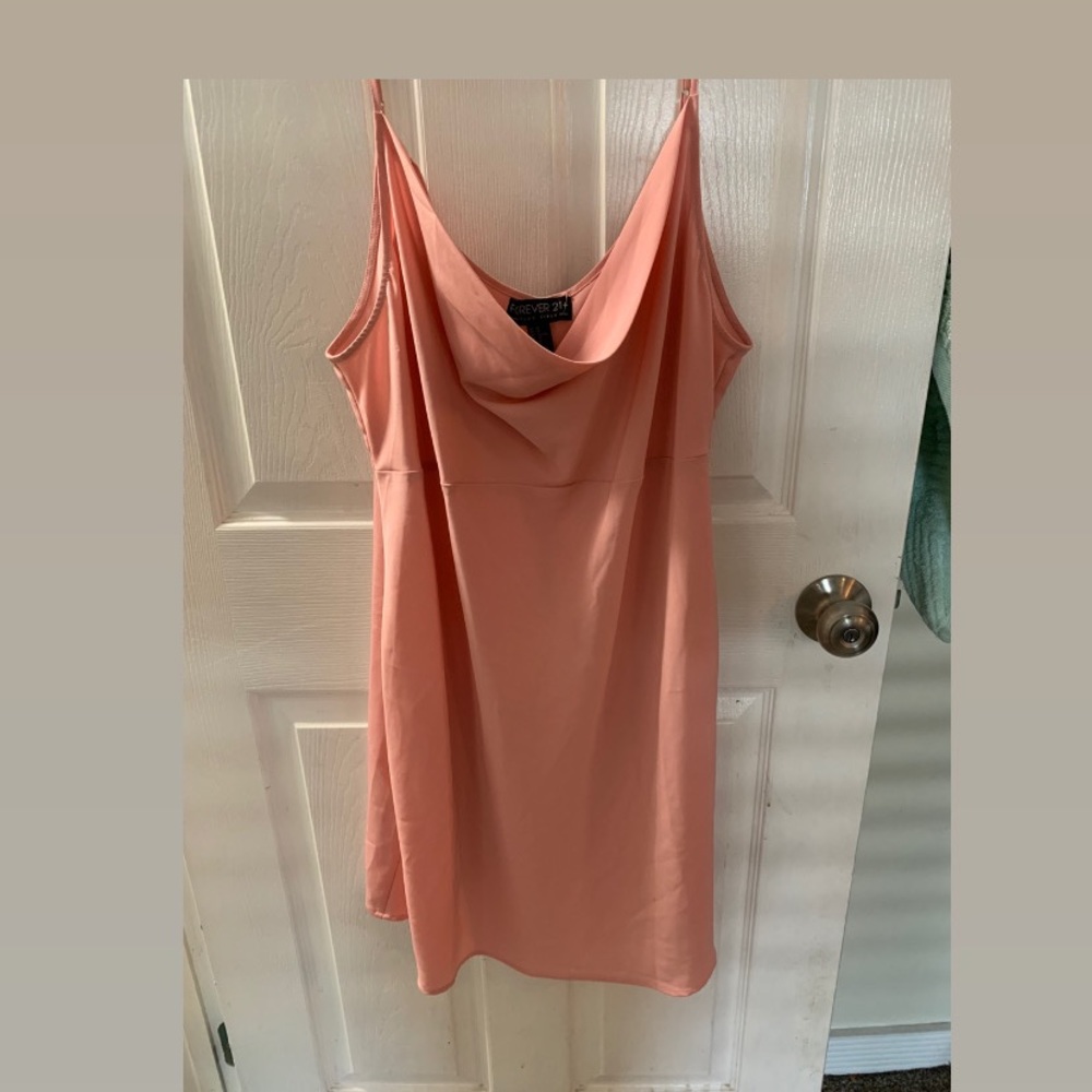Forever 21 plus blush dress